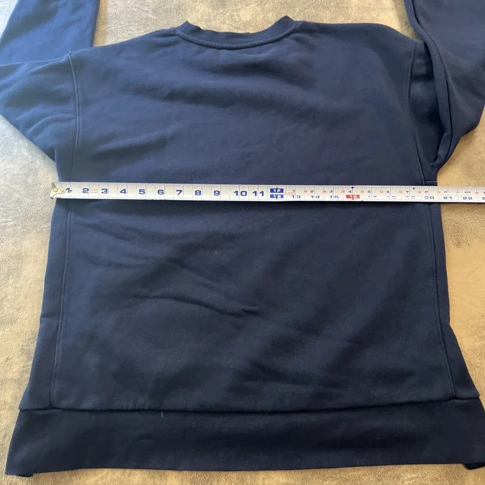 Nike Air Jordan Dallas Mavericks Sweatshirt Men's Small Blue‎ Pullover Crew
